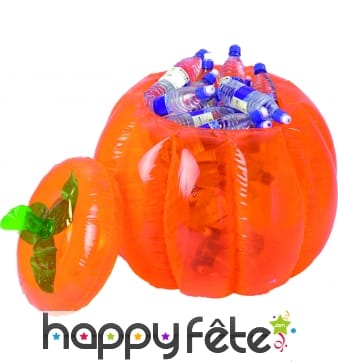Citrouille gonflable raffraichisseur de boissons