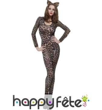 Combinaison imprimé léopard