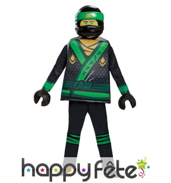 Costume LEGO Lloyd Ninjago enfant, luxe