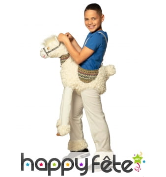 Carry me à dos de lama pour enfant