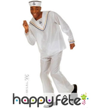 Costume marin blanc