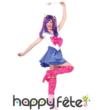 Costume manga d'écolière magique