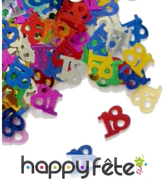 Confettis n°18 multicolores