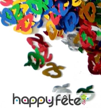 Confettis n°25 multicolores