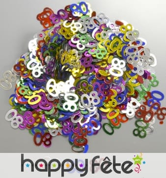 Confettis n°80 multicolores