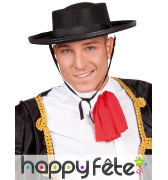 Chapeau noir espagnol de matador