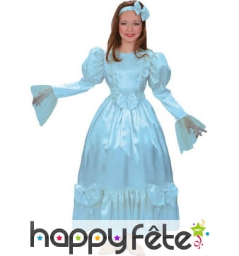 Costume princesse bleue