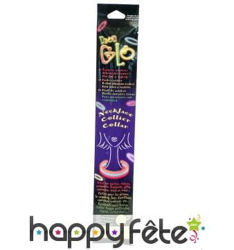 Collier phosphorescent de 22cm