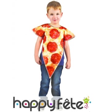 Costume part de pizza pour enfant