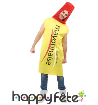 Costume pot de mayonnaise