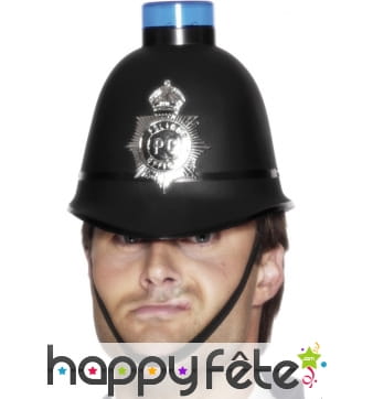 Casque policier gyrophare
