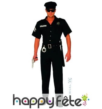 Costume policier homme