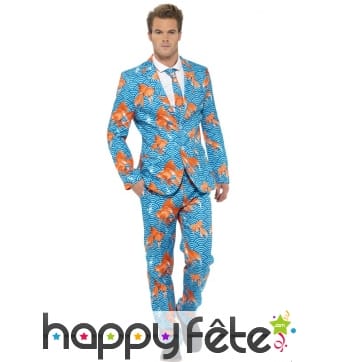 Costume poisson rouge