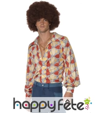 Chemise retro années 1970