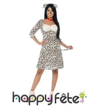 Costume robe de dalmatienne