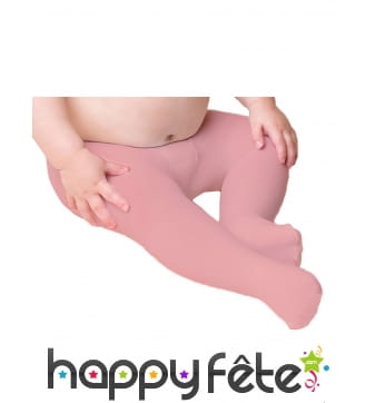 Collants roses pour bébé