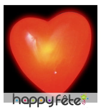 Coeur sur broche lumineux