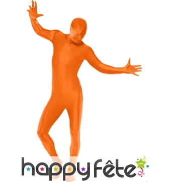 Combinaison seconde peau orange