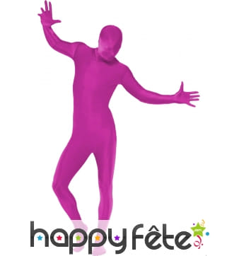 Combinaison seconde peau rose