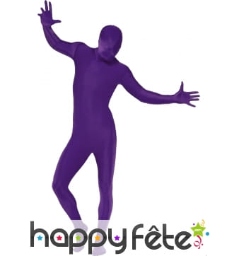 Combinaison seconde peau violet