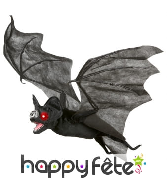 Chauve souris yeux lumineux et ailes articulées
