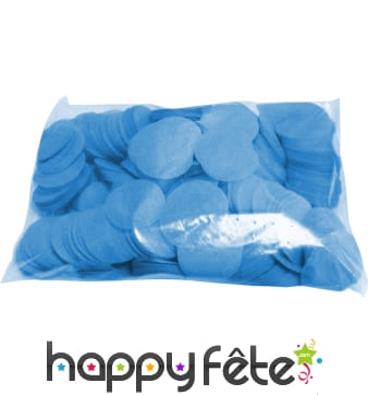 Confettis turquoise rond