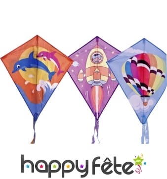 Cerf volant décoré