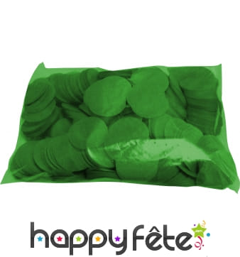 Confettis vert rond