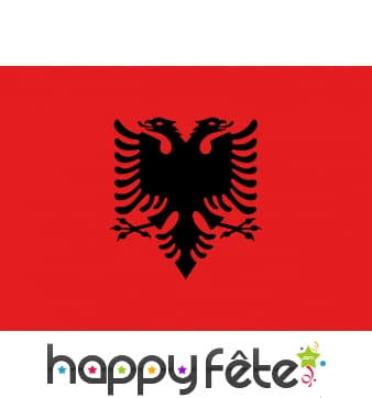 Drapeau Albanie (40x50)