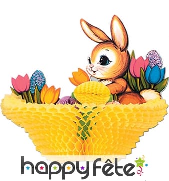 Décoration alvéolée de Pâques