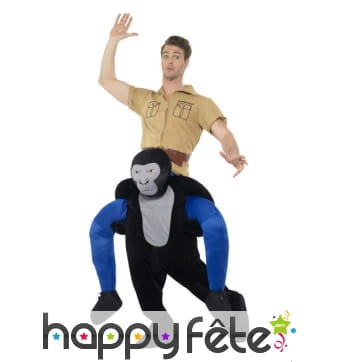 Déguisement à dos de gorille