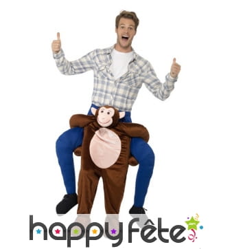 Déguisement à dos de singe