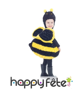 Déguisement abeille en peluche pour enfant