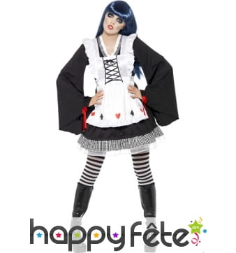 Déguisement alice gothique