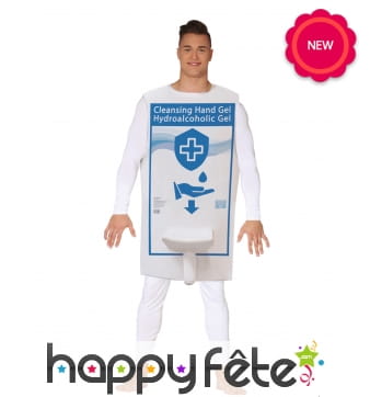 Déguisement alcogel pour adulte