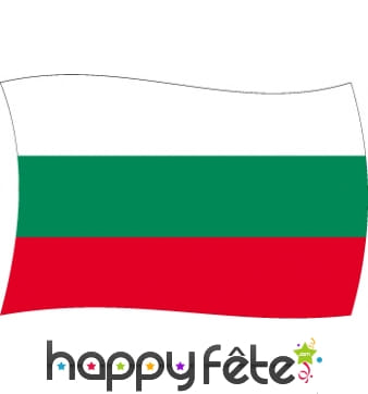 Drapeau Bulgarie (150x225)