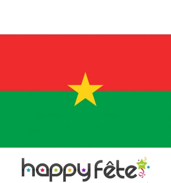 Drapeau Burkina (40x50)