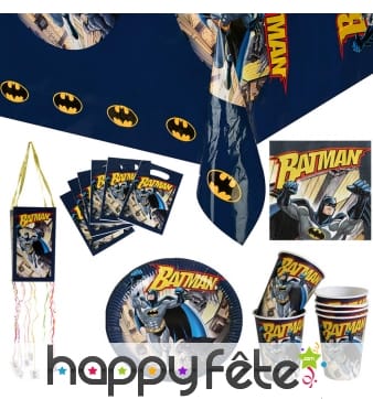 Décorations Batman classic d'anniversaire