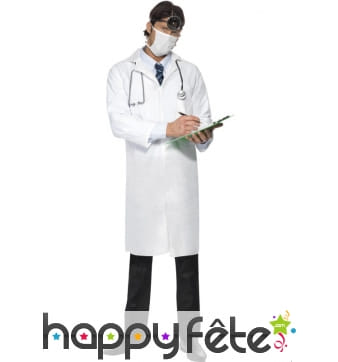 Déguisement blanc de docteur