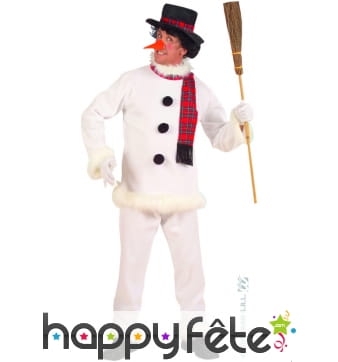 Déguisement bonhomme de neige