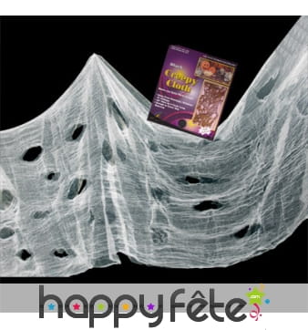 Drap blanc de Halloween, 76x297cm