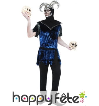 Déguisement bouffon gothique