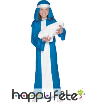 Déguisement bleu marie enfant