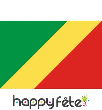 Drapeau Congo (40x50)