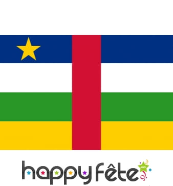 Drapeau Centrafrique (50x75)