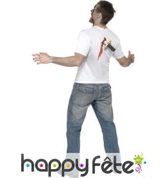 Déguisement couteau dos