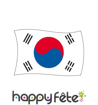 Drapeau Corée du Sud (100x150)