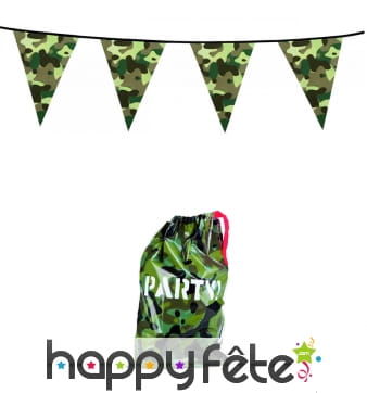 Décorations camouflage pour anniversaire