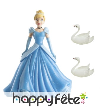 Décorations cendrillon pour gâteau en kit. PVC