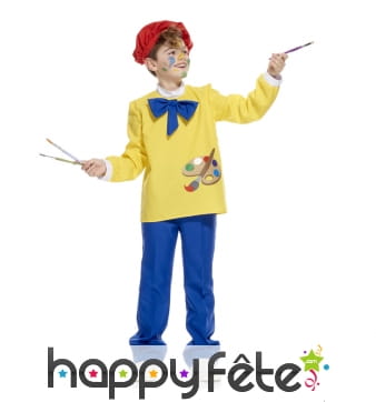 Déguisement d'artiste peintre pour enfant